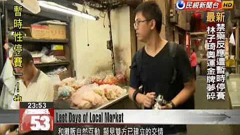 Closing of Taichungs Jianguo Market is subject of ...