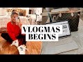 VLOGMAS DAY 1: last day at home, traveling back to UGA, unpacking