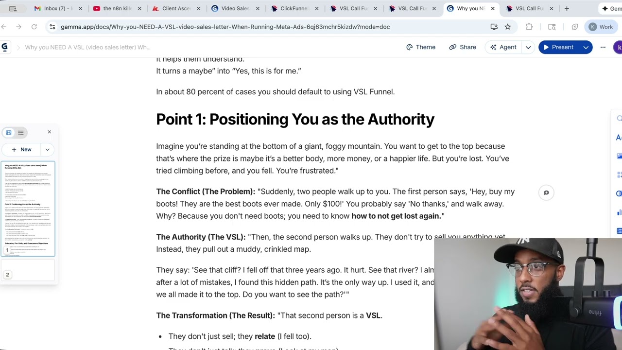 Why You Need a VSL (Video Sales Letter)  Funnel When Running Paid Ads