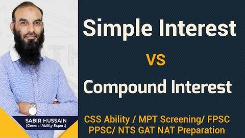 Simple & Compound Interest