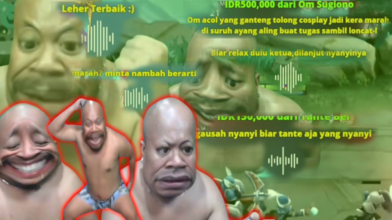 SAWERAN LEHER & NYANYIAN TANTE BEL | Momen Kocak Pascol
