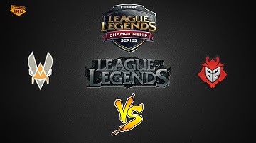 Team Vitality vs. G2 Esports | LCS EU Spring Split 2016 | W8D1