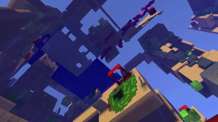 Avoyd 6DOF FPS Voxel Game - Big Brick Flythrough