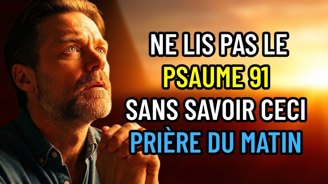 [Prière du Matin] L'erreur fatale que beaucoup font avec le Psaume 91 (Active-le)