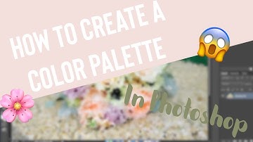 How to create a color palette in Photoshop!! |Digital Art| @DrawingWithRuthie