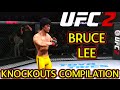 UFC 2 Bruce Lee Knockouts Compilation