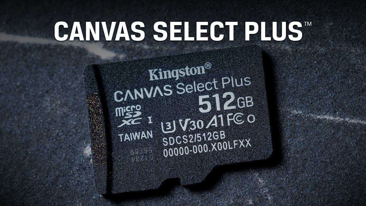 การ์ด microSD รุ่น Canvas Select Plus – Kingston Technology