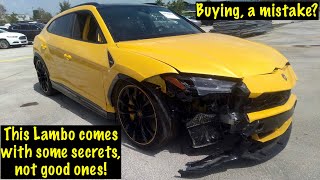 An auction scammer looks to rip someone off for over $100,000 with this doctored up Lamborghini Urus