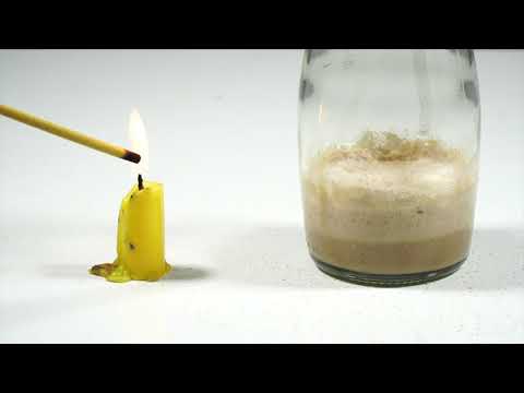 Making Flare by Coca Cola vs Yeast Experiment
