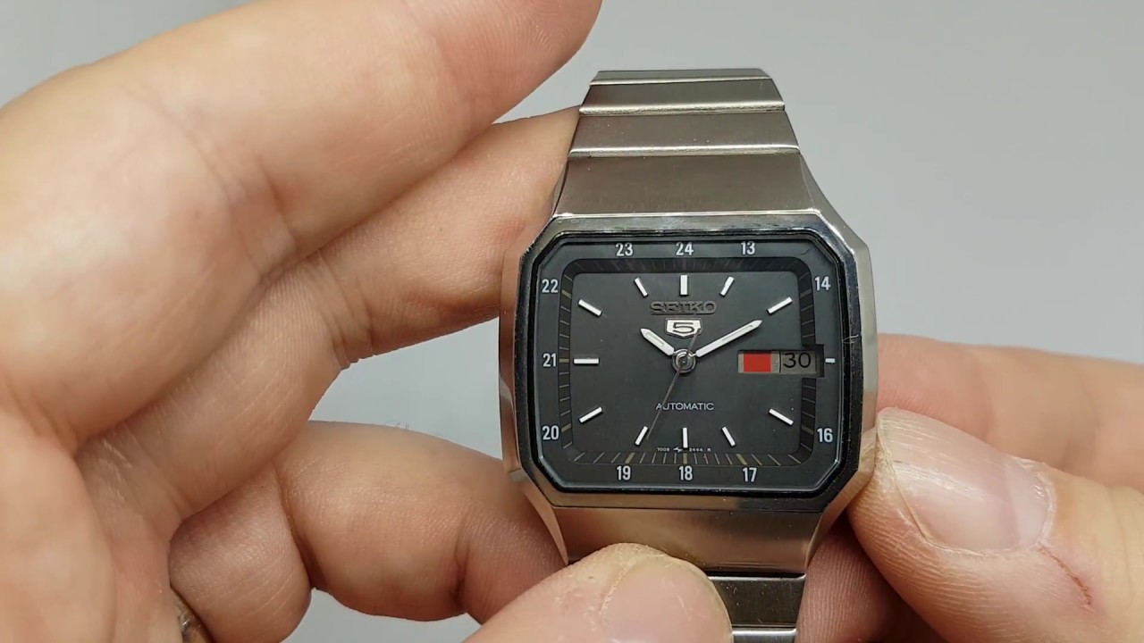 1981 Seiko 7009-202A NOS vintage watch with hang tag - YouTube