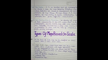 Introduction to maps class 11 Practical file Geography #study #geographyclass11