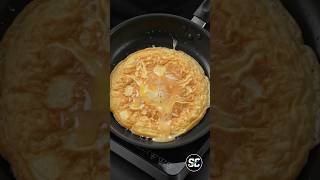Perfect Homemade Omelet 🥚🍳 | SatisCut HD | #eggomelete #eggrecipe #foodvideos #shorts