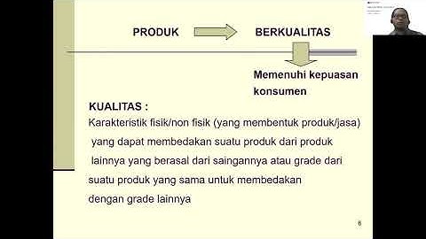 MAN KUALITAS| INPUT PROSES OUTPUT