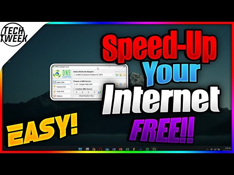 Speed-Up Your Internet For FREE.One-Click 2021