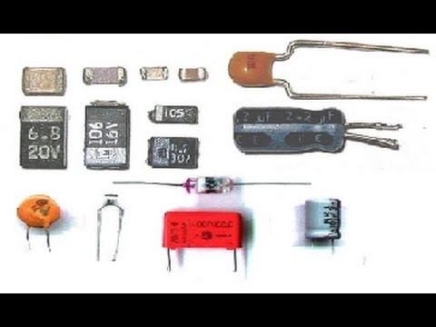 Video: ¿Cuáles son los diferentes tipos de condensadores?