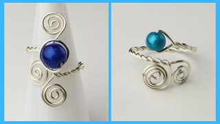 Day 2 - 10-Day Rings to Make &amp; Sell Challenge // Twisted Wire Ring Tutorial