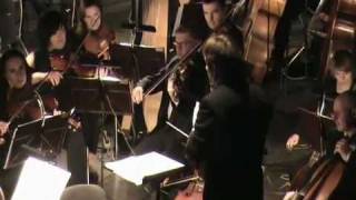 Myron Yusypovych conducts S.Barber, Adagio for Strings, quartette #3