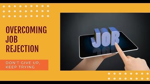 Bouncing Back: Mastering the Art of Overcoming Job Rejection 💪🏽 | HQLEduTech