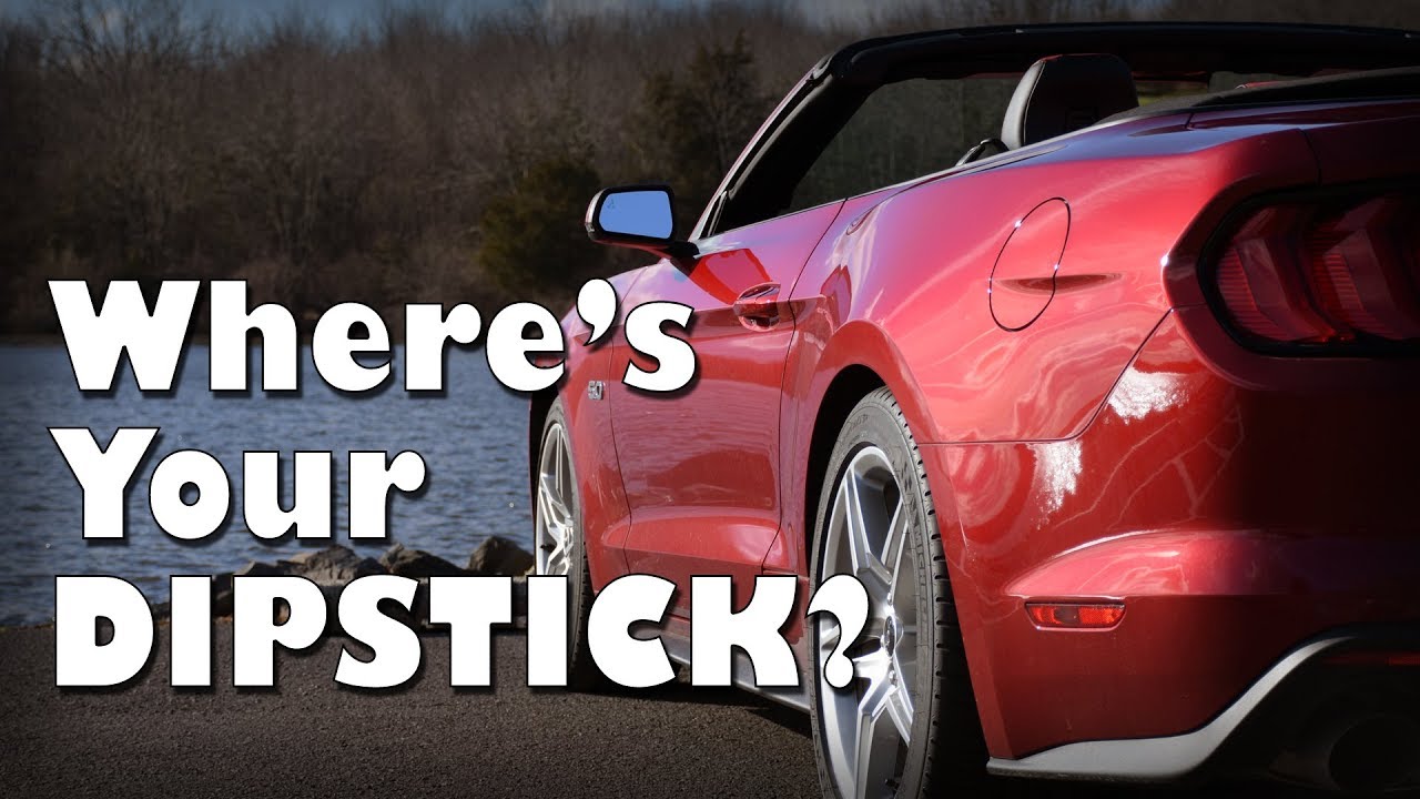 Mustang GT | How to check your oil | Seriously? - YouTube