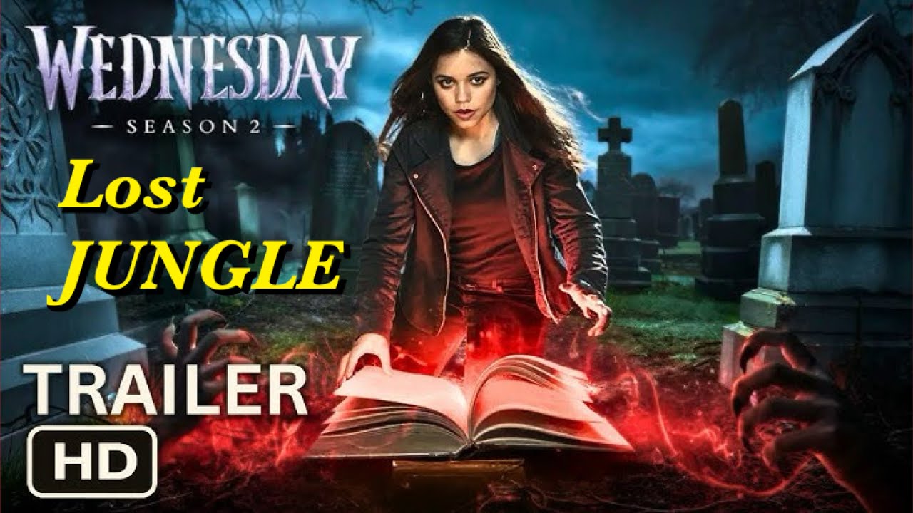 BUSTED 🛑 Jenna Ortega Appears in Dark First Glimpse at Wednesday Season