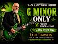 G Minor Backing Track – Latin Blues Groove for G Minor Santana (Black Magic Woman Inspired)110 BPM
