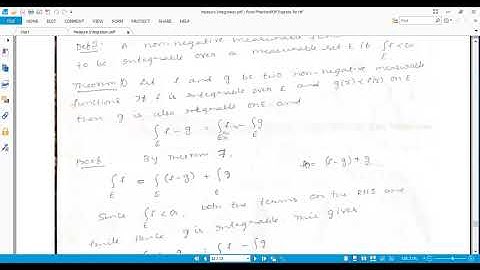 Lebegue integration 3