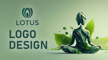 Adobe Illustrator Tutorial for Beginners: Creating a Logo of a Lotus Flower.