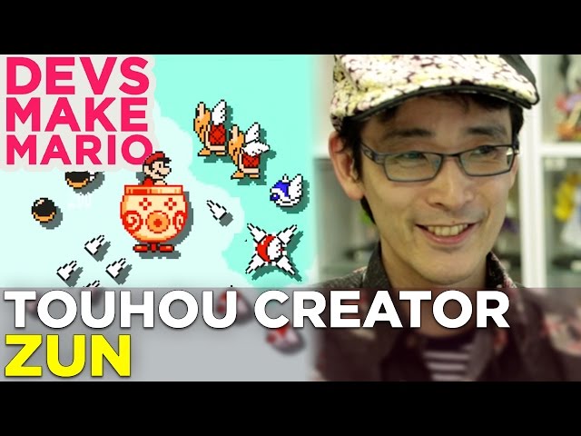 TOUHOU Creator ZUN Makes a Super Mario Maker Level – Devs Make Mario class=