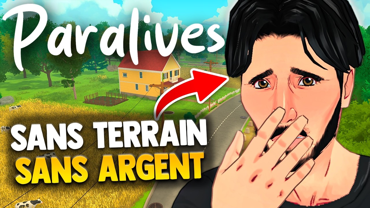 Je découvre PARALIVES sans ARGENT et SANS TERRAIN (le jeu est incroyable) 🏠
