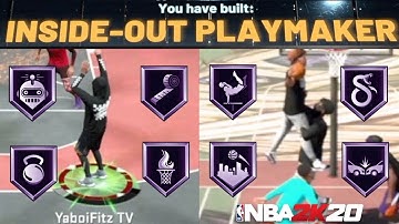 Best Inside-Out Playmaker Build In NBA 2K20 | Best Glitchy Unknown Build Series Part 21
