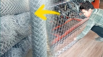 Chain Link Fence Making Machine / How Is Made