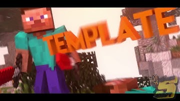NEW FREE MINECRAFT ANIMATION INTRO TEMPLATE !!! (C4D,AE)