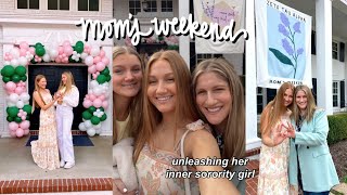 turning my mom into a sorority girl for 48 hours (mom's weekend)