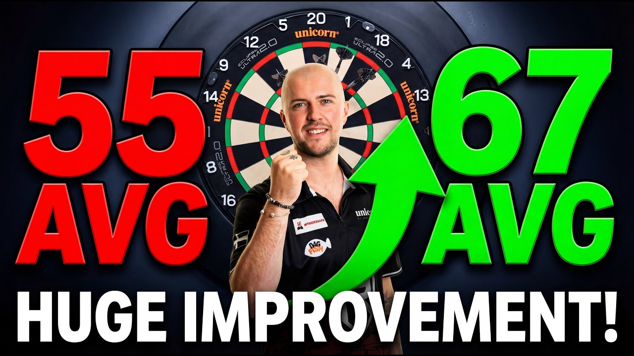 I Improved My Darts Average 9 Points in One Month | Here's My Method