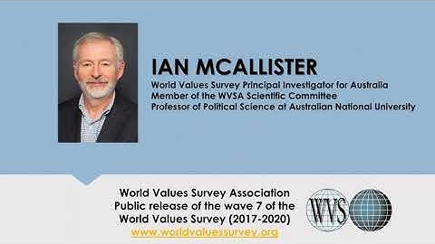 WVS Wave 7 Data Public Launch Talk: Ian McAllister