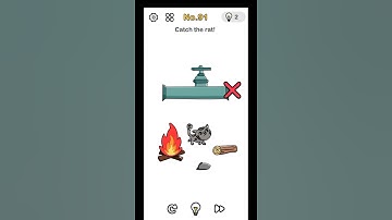 Brain out || level 91 || catch the rat ||