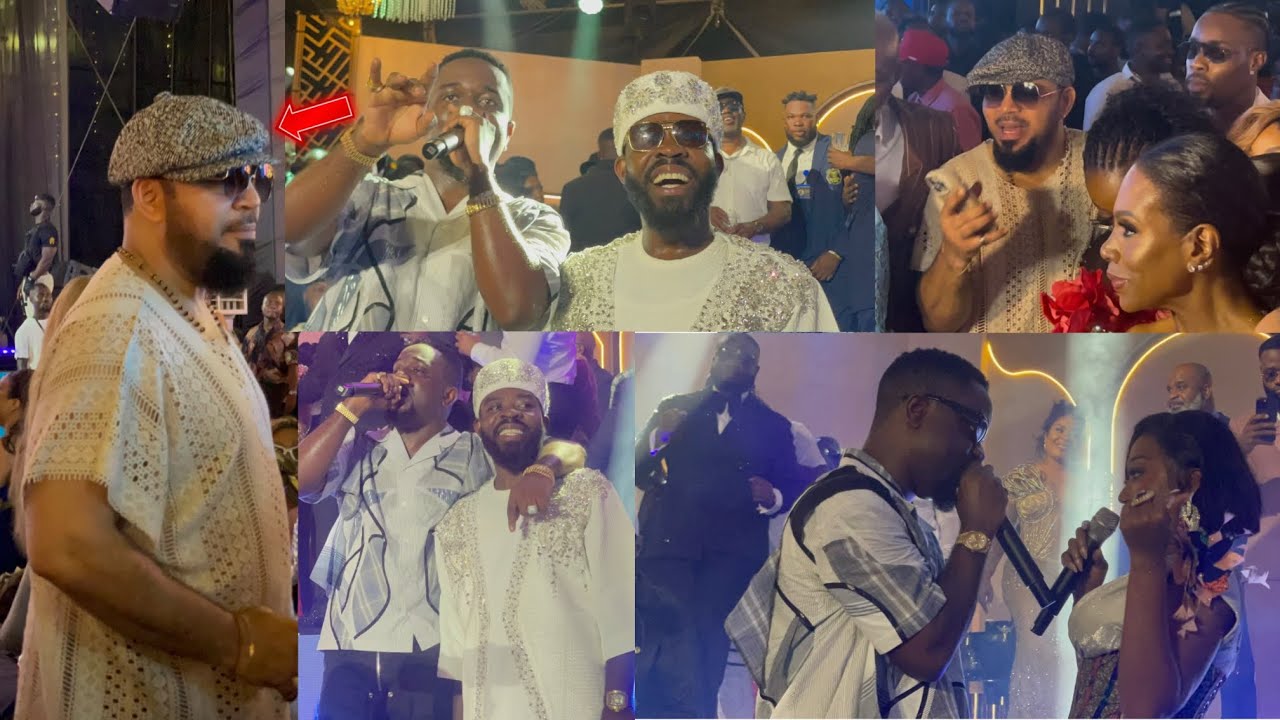 Sarkodie Performance Charged Ramsy Noah, Davido,Rita Dominic & Ini Edo @ RNAQ Africa Birthday Africa
