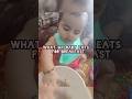 What My  8 month old eat for breakfast#babyfoodrecipe#food #babyfood #shorts #ytshorts #homecook