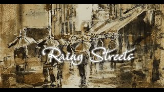 Rainy Streets - Mixed Media Lesson with Karlyn Holman