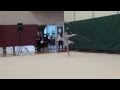 Arlene chen  2013 region 3 rhythmic gymnastics  rope