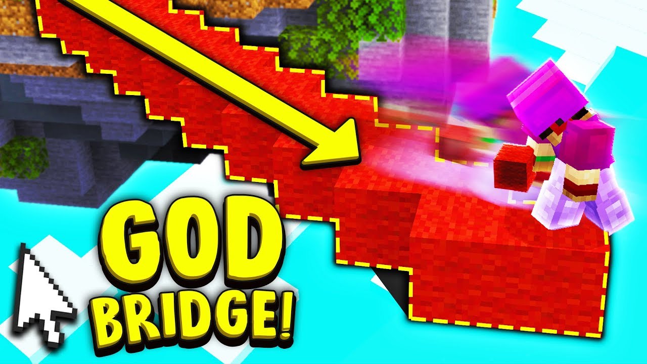 Carrying the BEST Diagonal Godbridgers in Minecraft Bedwars (Hypixel)