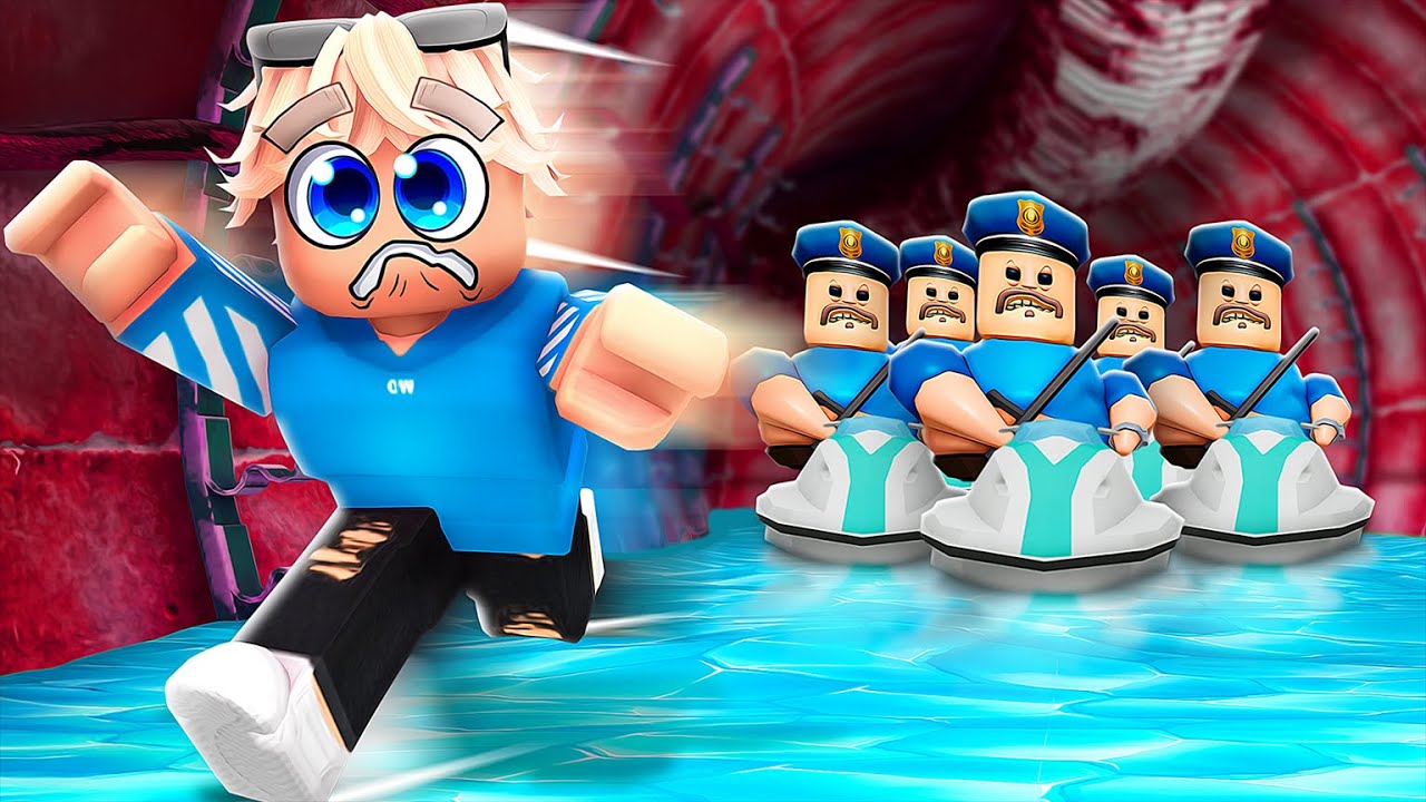 AUSBRUCH aus dem BARRY EIS GEFÄNGNIS in ROBLOX!