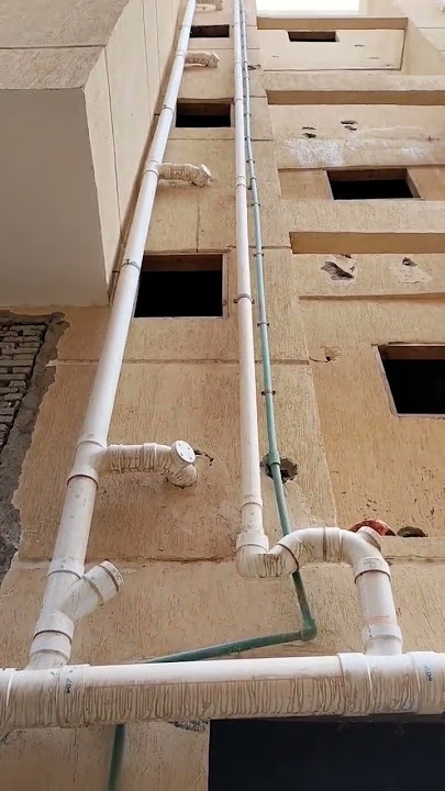 خط النفس ضروري في صرف الحمامات #سباكة