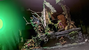 Mordheim Diorama: Scratch-Building My First Warband Home (Start to Finish)