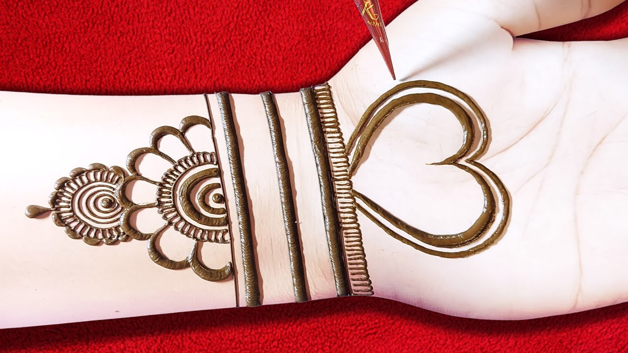 Easy Mehndi Diwali Special Stylish Mehndi Design | Simple Mehndi Design | Arabic Mehndi