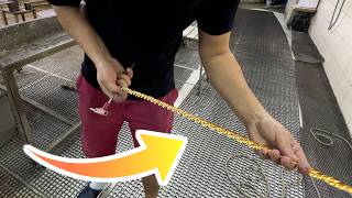 Crazy Master Makes Golden Weave Using Only His Hands!