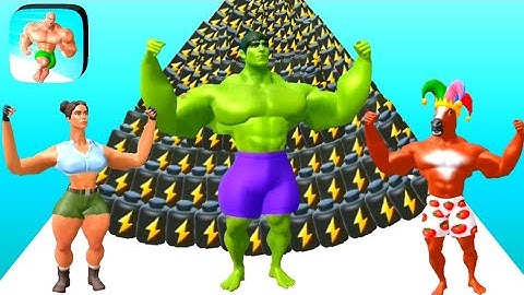 MUSCLE RUSH Gameplay All Levels iOS,Android Walkthrough New PRO GAME Max Level 105-117