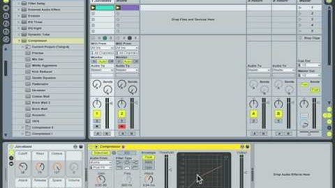 Ableton Live Tutorial - Basic Sidechaining - Sidechain Compression