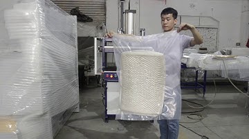 pillow compression packing  machine ,cpmpression packing