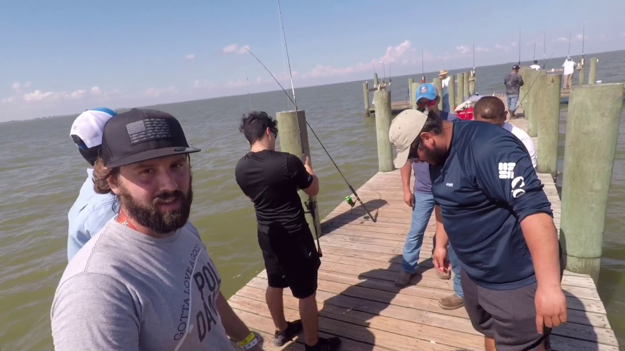 Big Drum and Red caught on the Texas City Dike YouTube